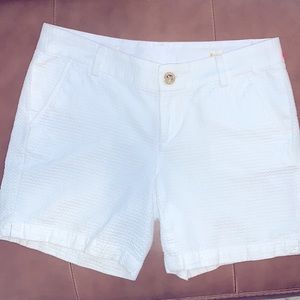 Lilly Pulitzer Jayne Shorts Resort White
